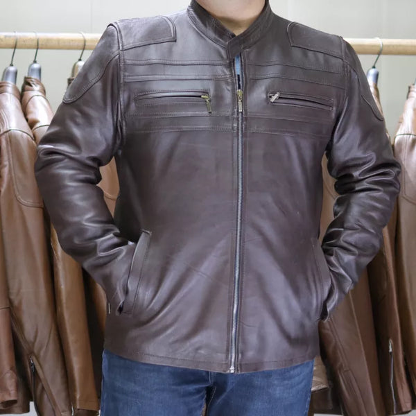 H-D Leather Jacket: Soft and durable