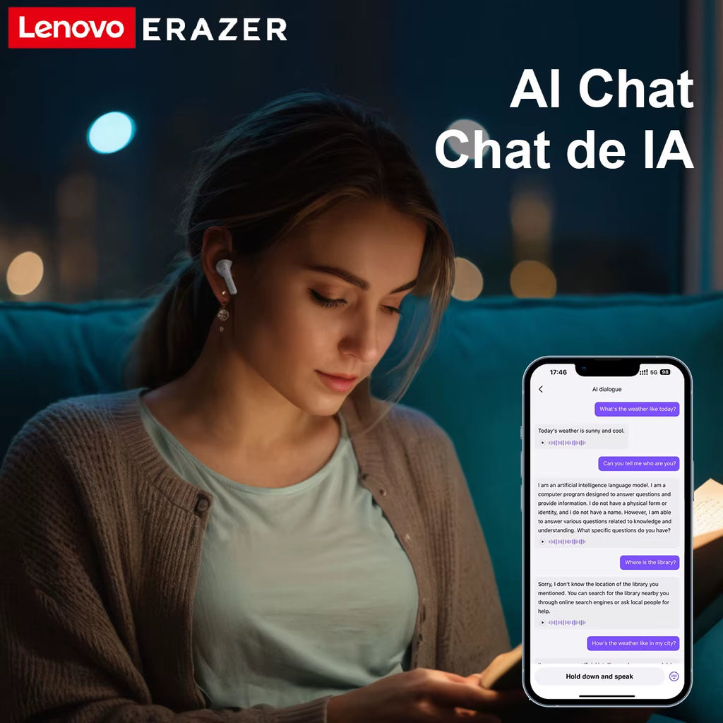 [AI Translator Earphones]  Xt92Pro Bluetooth Earphones Real-Time Translate Earbuds Wireless Headphones for Travel Talking