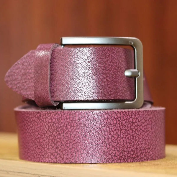 Stingray Copper Color Antique Unisex Belt (Full-Grain Cow Leather)